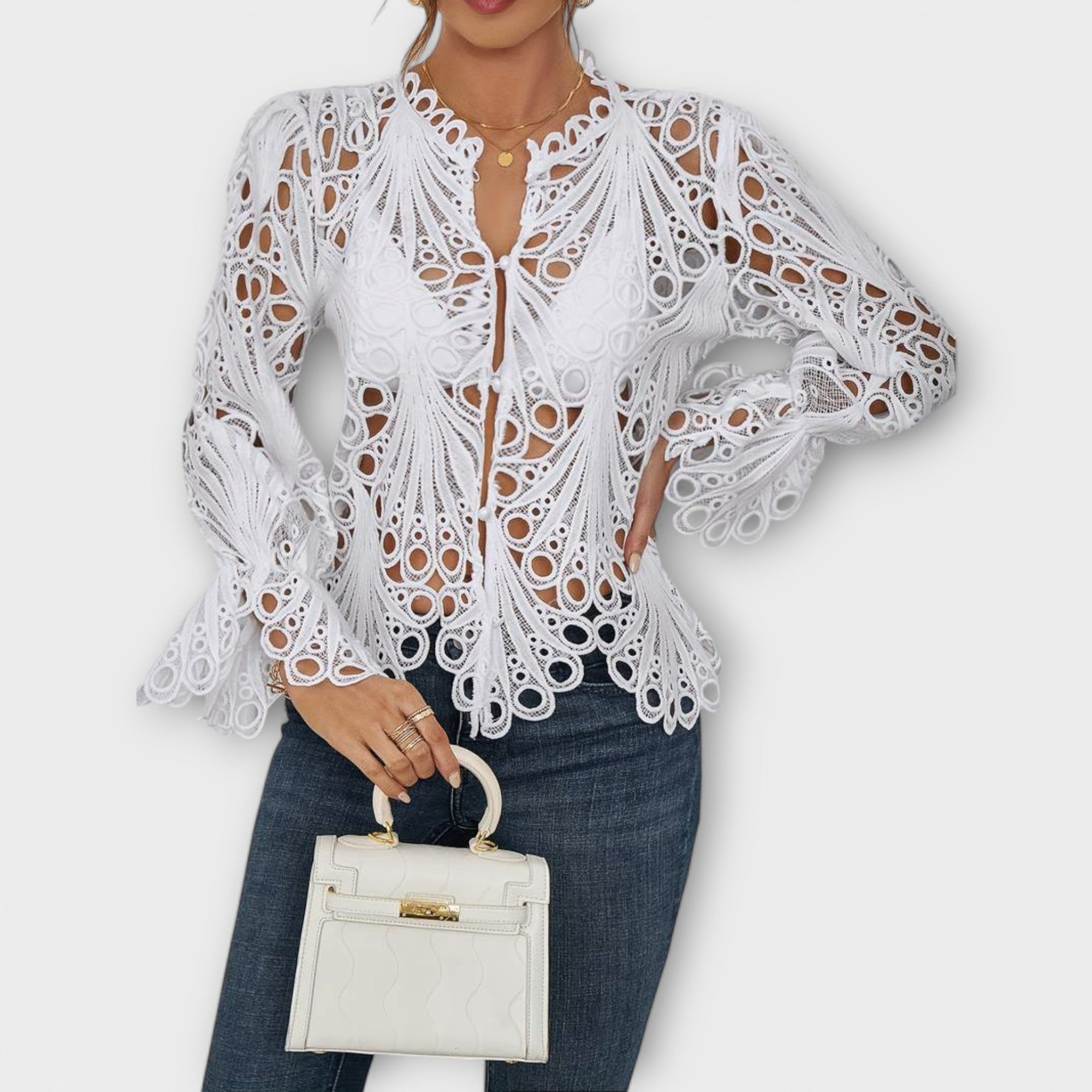 Savannah - Asymmetrical Blouse