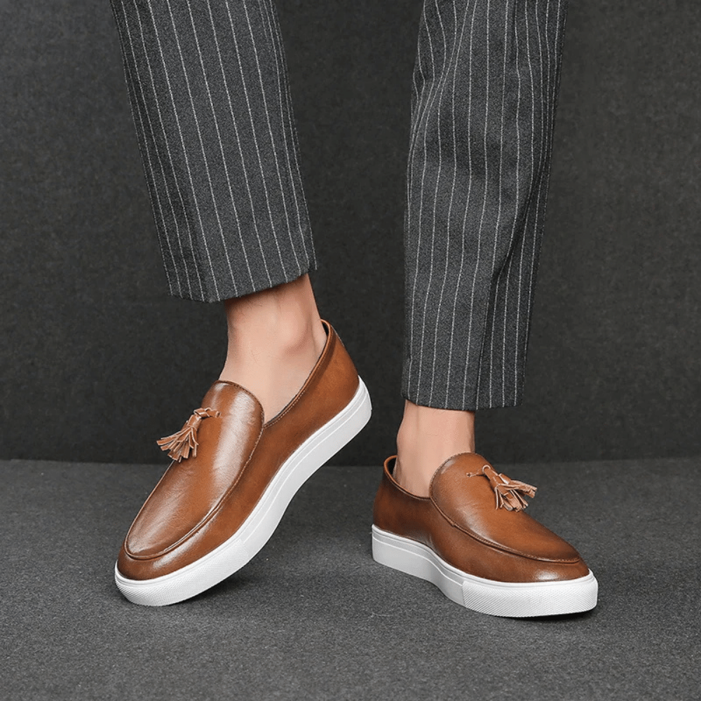 Men's Leather Moccasin Toulouse Verno