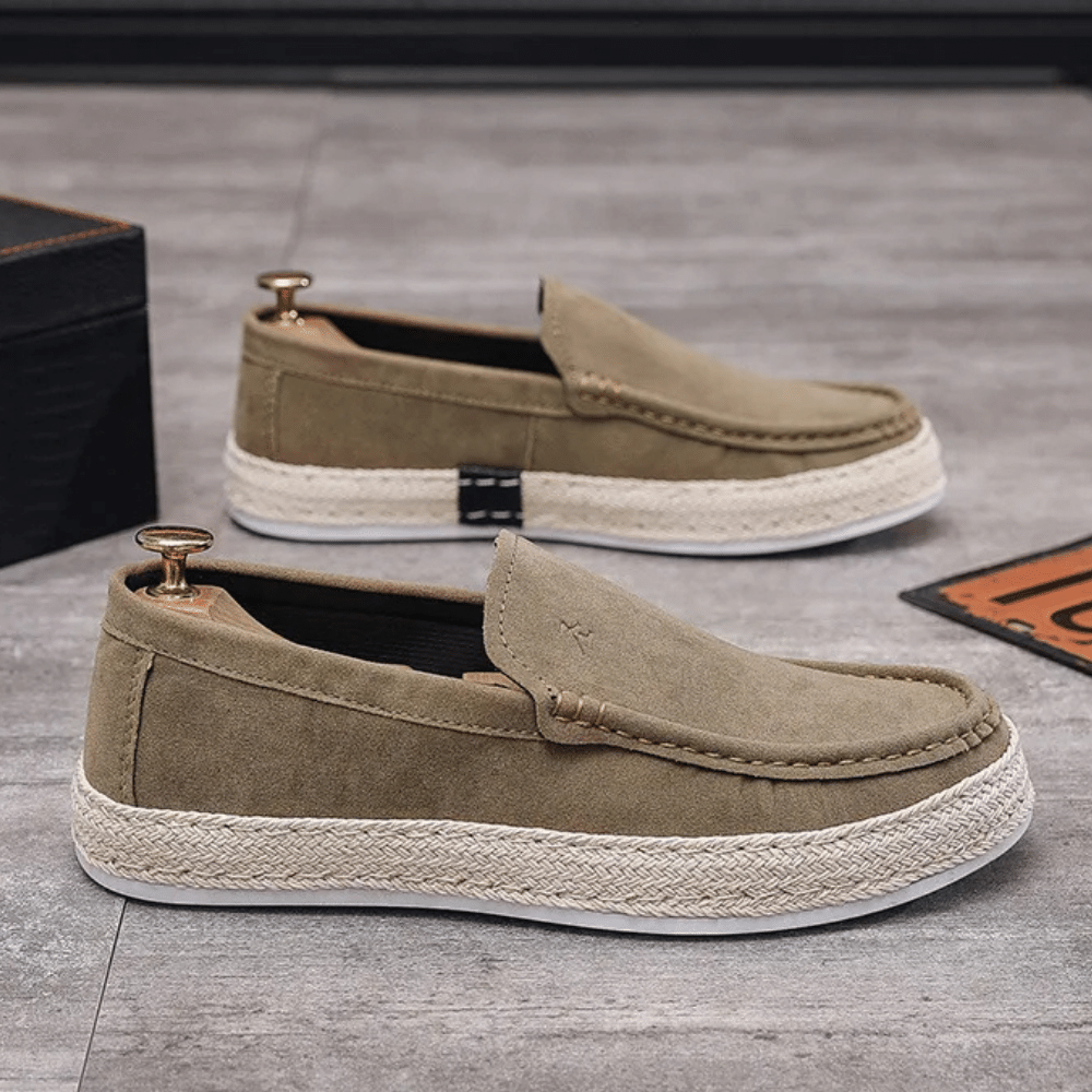 Leather Moccasins for Men Nantes Verno
