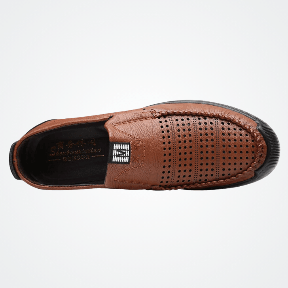 Men's Leather Moccasins Milan Verno