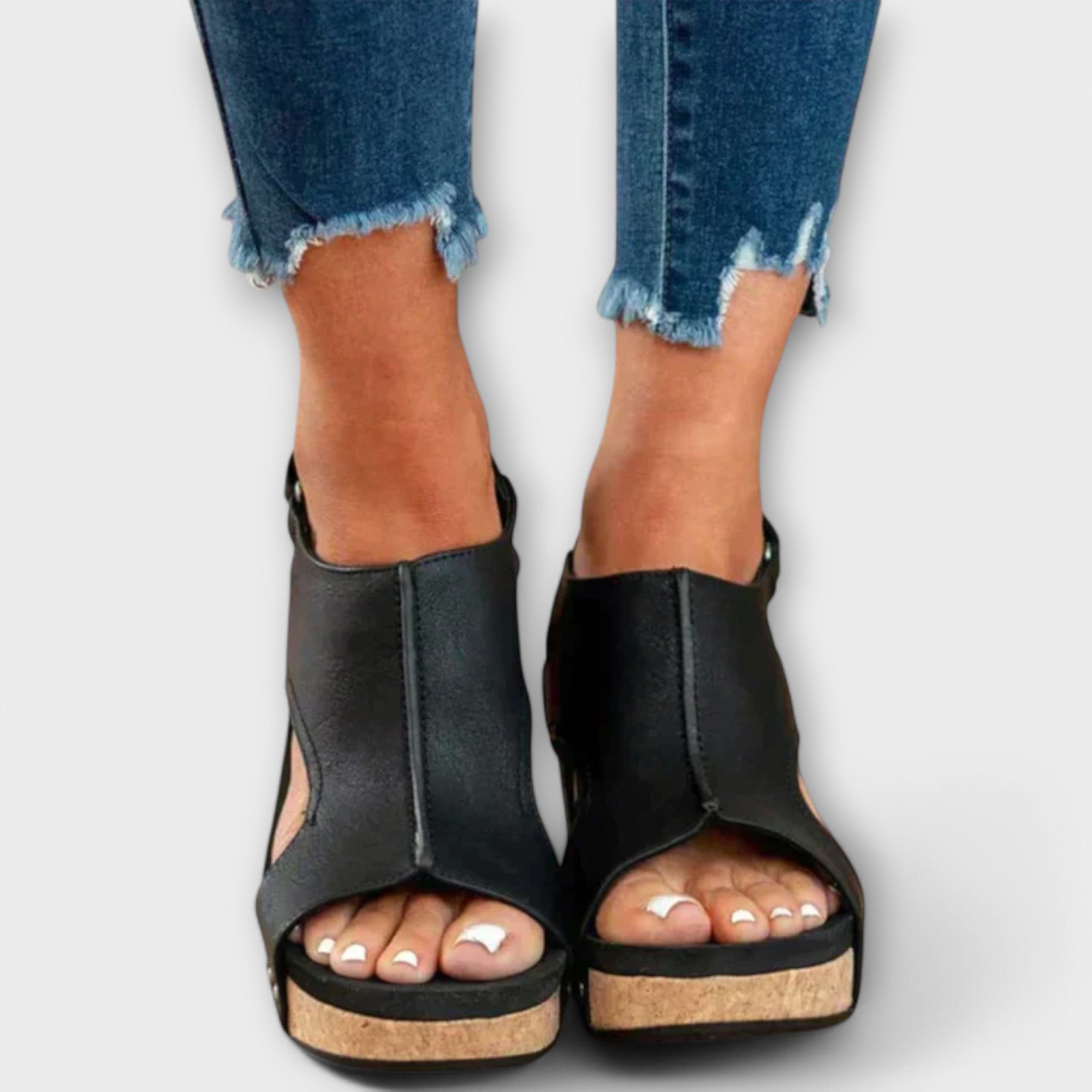 Orthopaedic Shoes with Wedge Heel