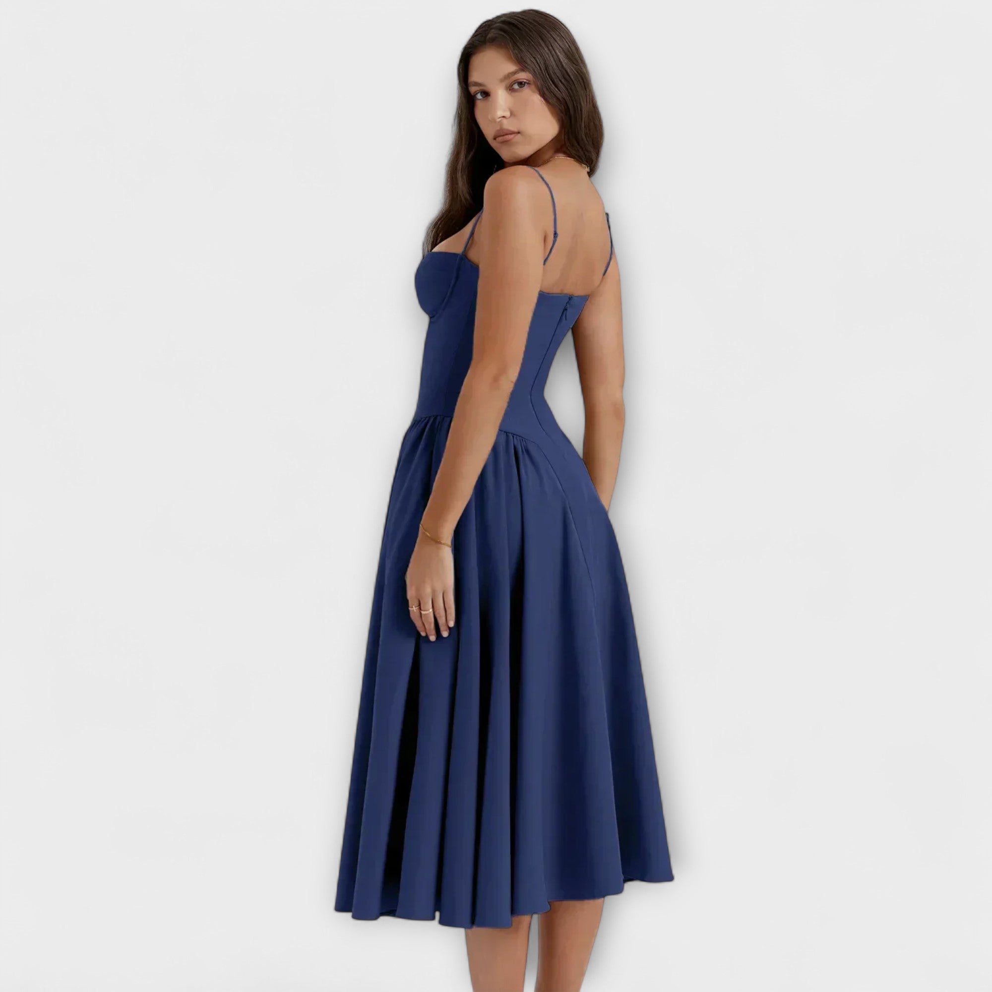 Rosalie - Sophisticated Sleeveless Lace Dress