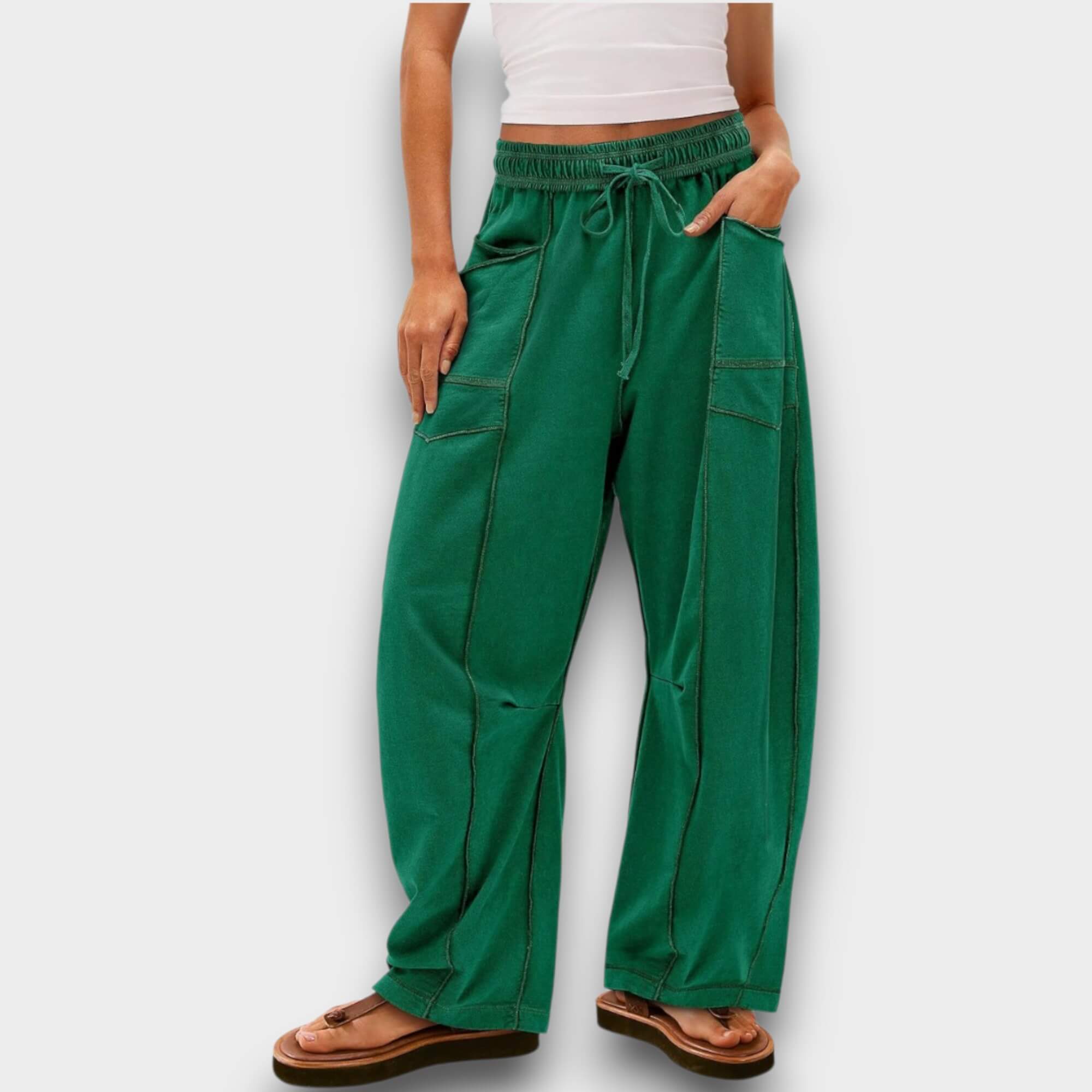 Nova – Comfy Baggy Leg Lounge Trousers