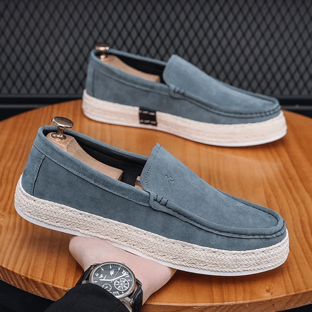 Leather Moccasins for Men Nantes Verno