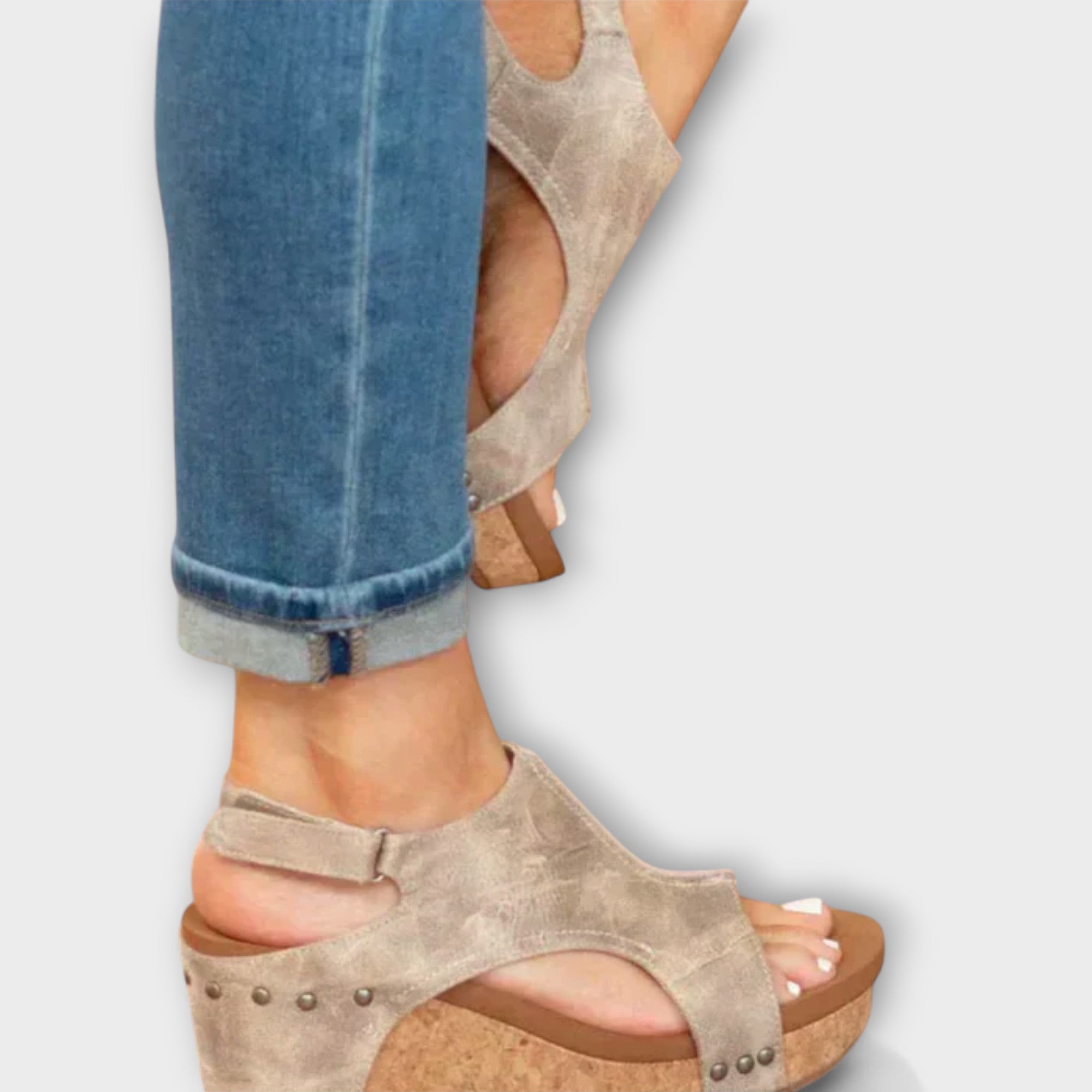 Orthopaedic Shoes with Wedge Heel