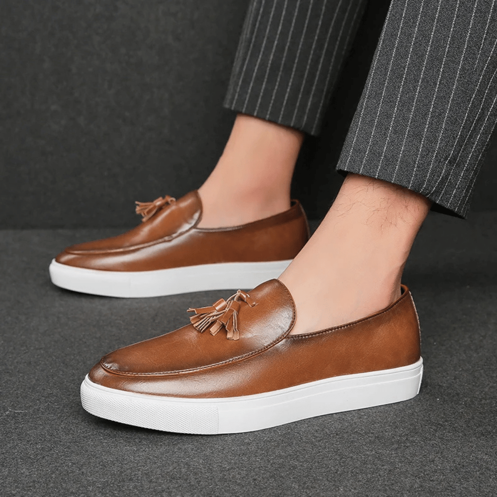 Men's Leather Moccasin Toulouse Verno