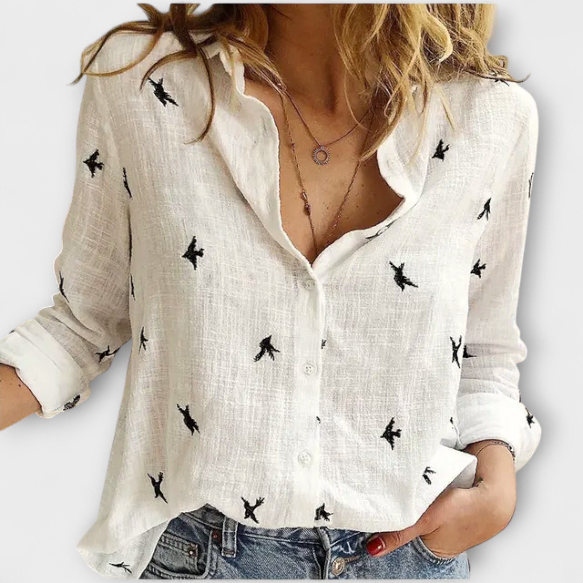 Nadia - Elegant Women's Blouse