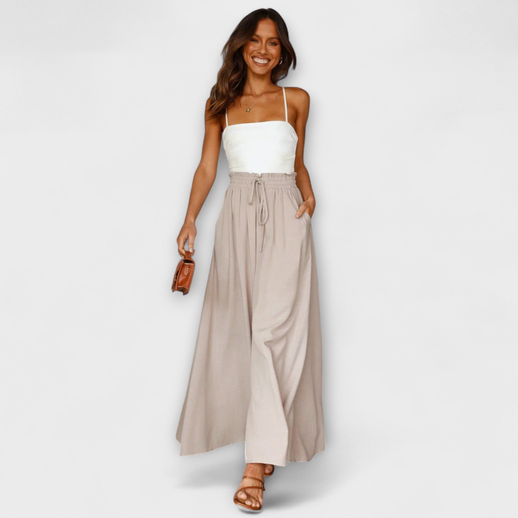 Oralith - Comfortable Pleated Trousers